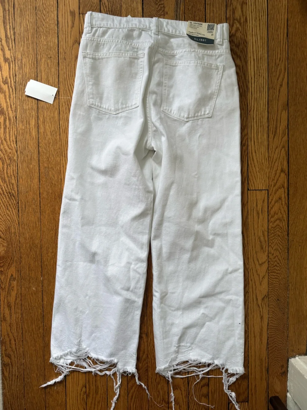 DL1961 Hepburn Wide-Leg High Rise Vintage Jeans - Size 29 - NWT
